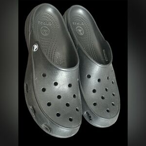 CROCS Black Slip-Ons Lightweight